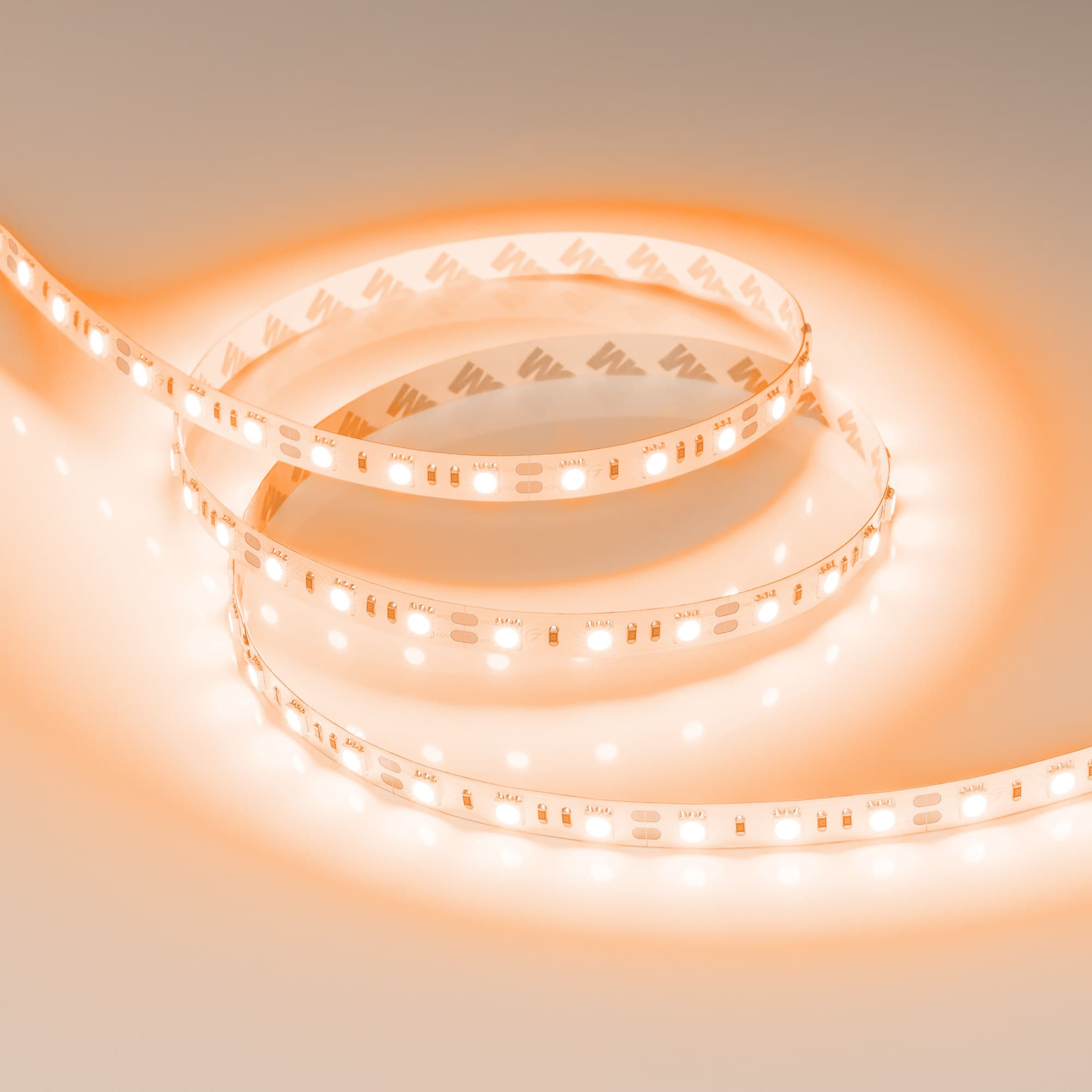 Светодиодная лента RT-B60-10mm 12V Orange (14.4 W/m, IP20, 5060, 5m) (Arlight, Открытый) 015972(2) — фото 2