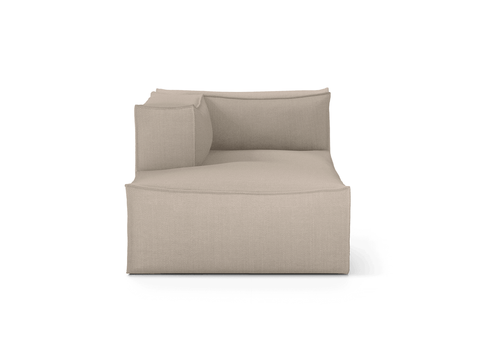 Ferm Living Catena Sofa Chaise Longue Left L600 - Hot Madison - Sand