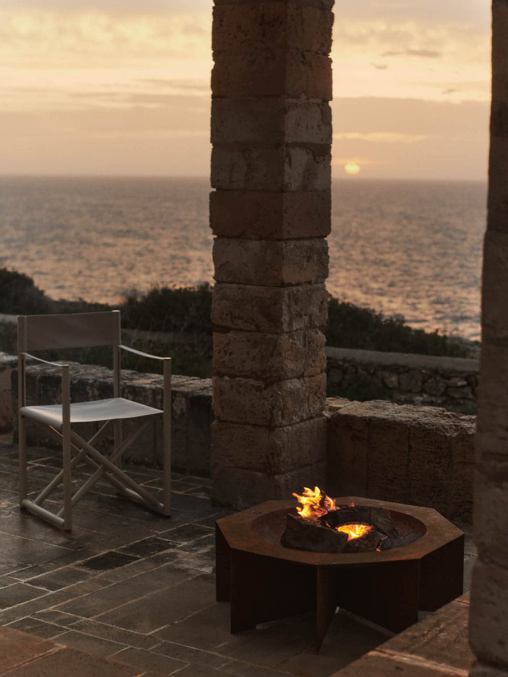 Ferm Living Otte Fire Pit - Rust — фото 3
