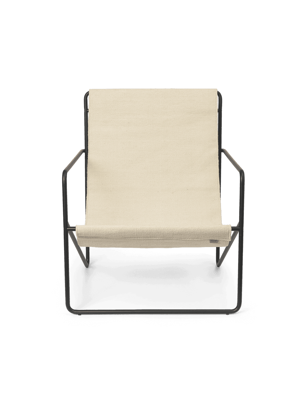 Ferm Living Desert Lounge Chair - Black - Cloud — фото 5