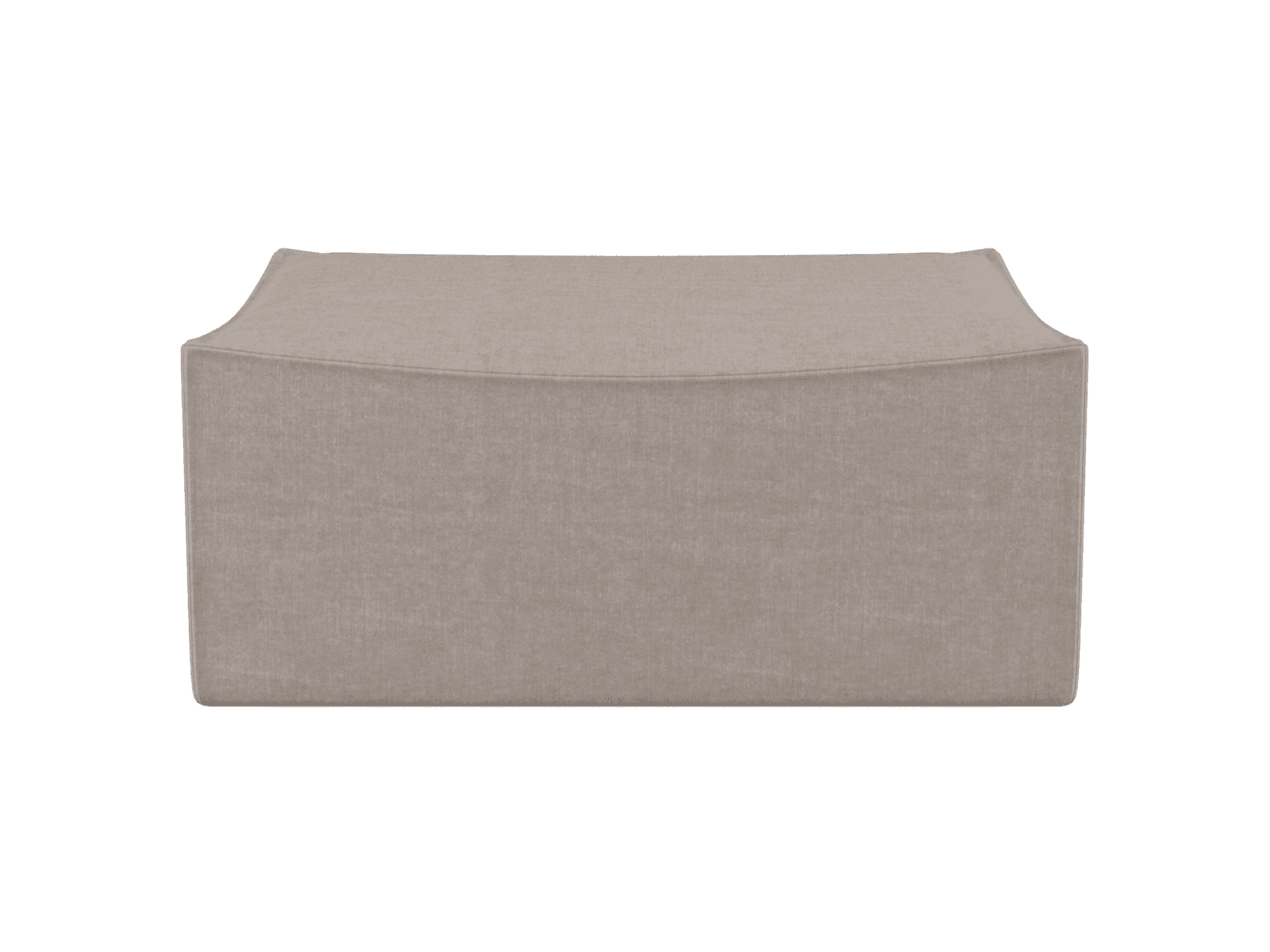 Ferm Living Catena Pouf Rectangular S501 - Grain - Cashmere