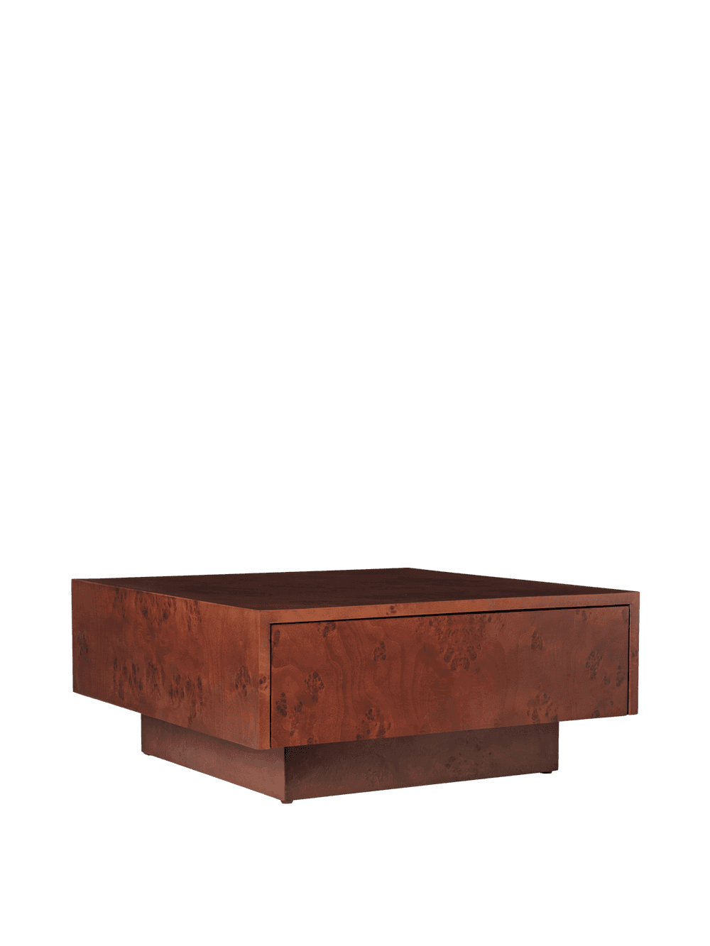 Ferm Living Burl Storage Coffee Table - Dark Stained Burl — фото 2