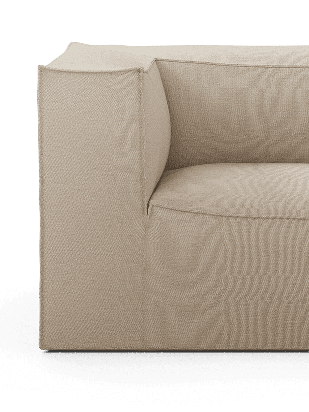 Ferm Living Catena Sofa Armrest Left S400 - Rich Linen - Natural — фото 3