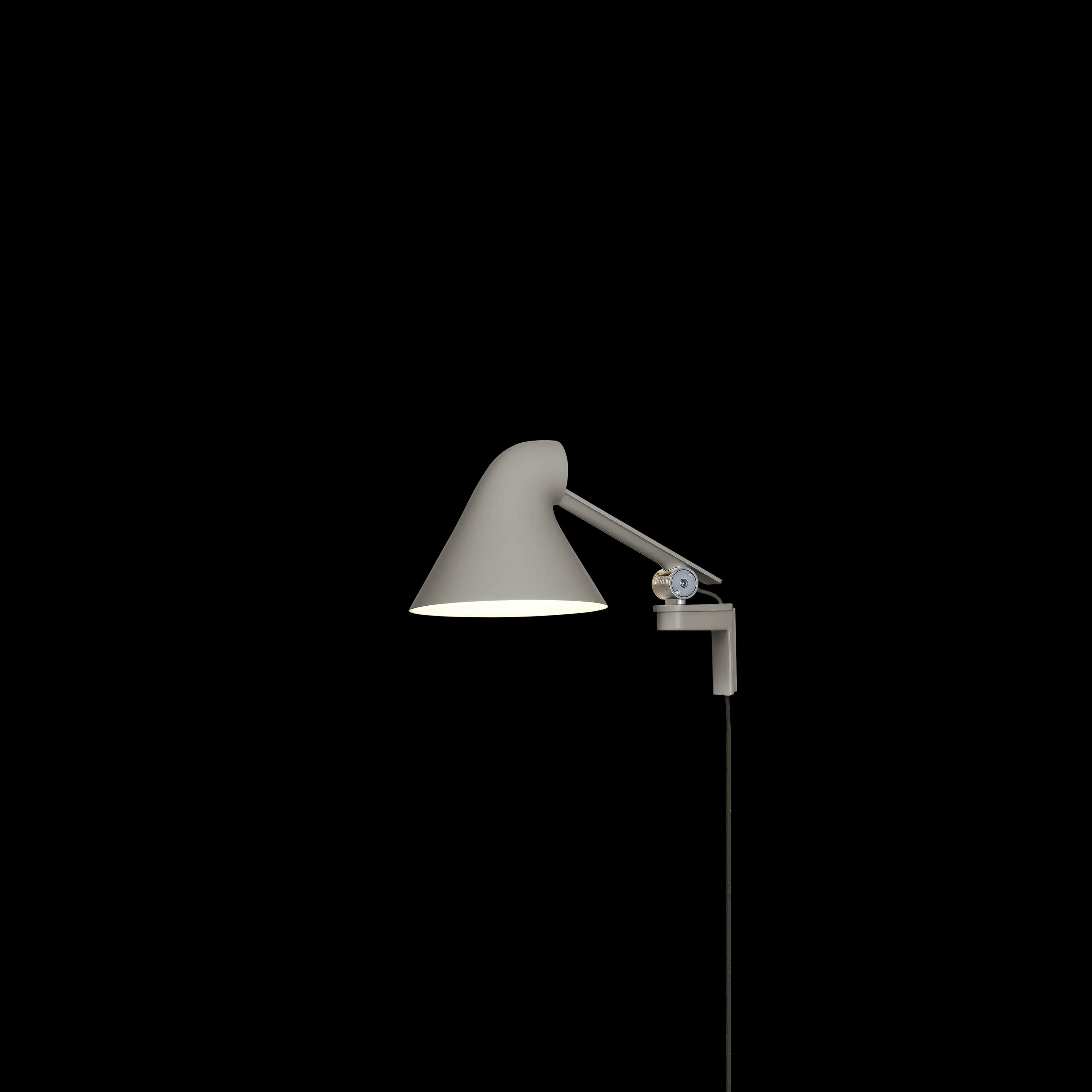 Louis Poulsen NJP Wall Lamp Light aluminium grey