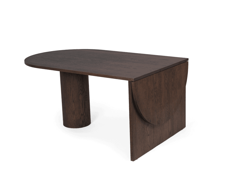 Ferm Living Pylo Dining Table - Dark Stained Oak — фото 5