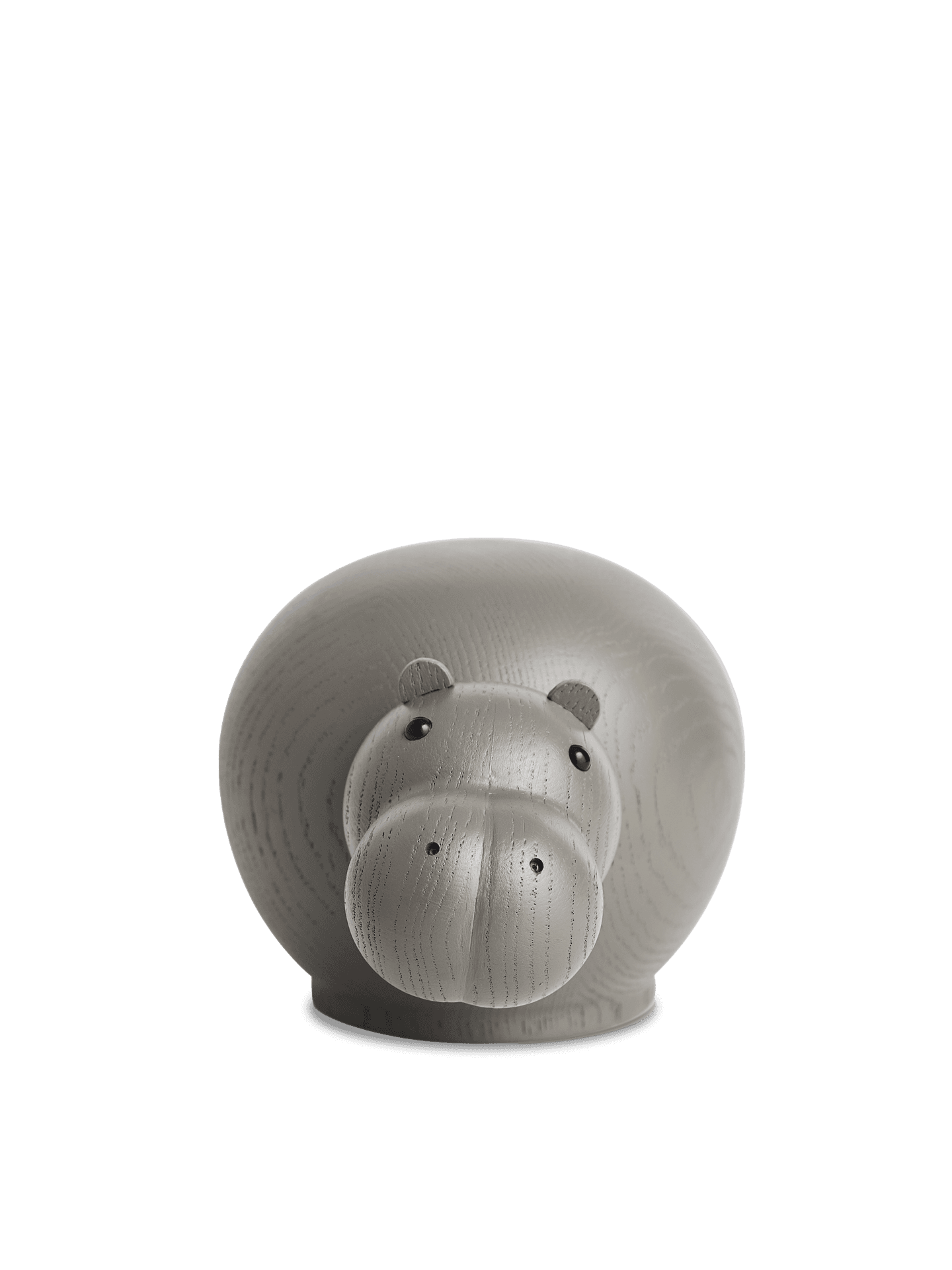 WOUD Hibo hippopotamus (Medium) - Taupe