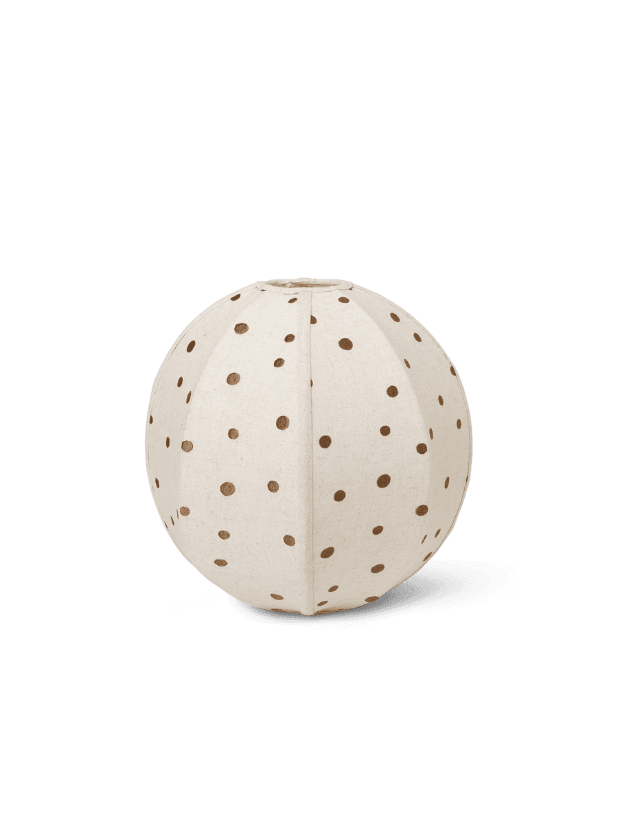 Ferm Living Dots Embroidered Textile Lampshade