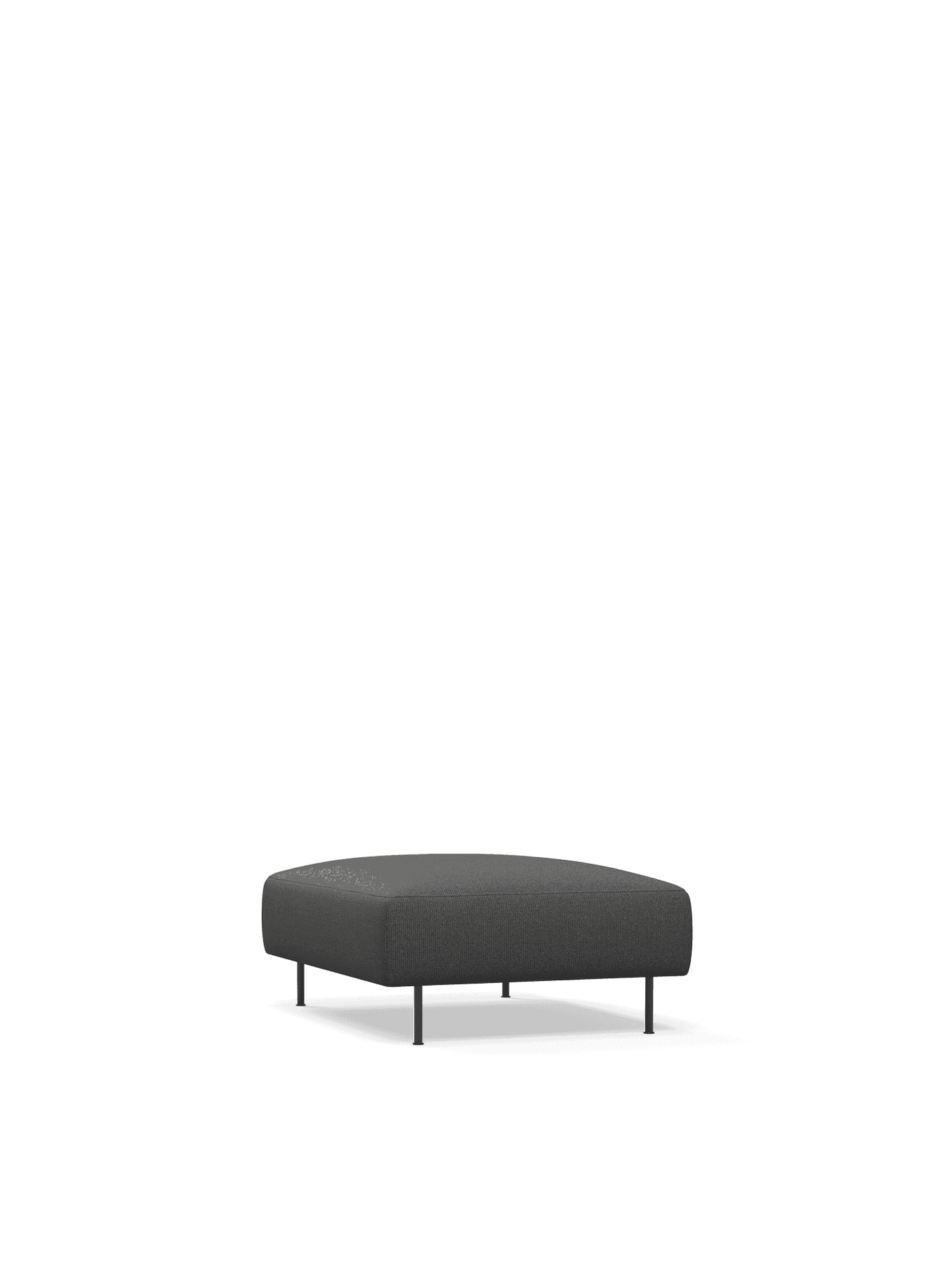 WOUD Collar ottoman - Dark grey — фото 2