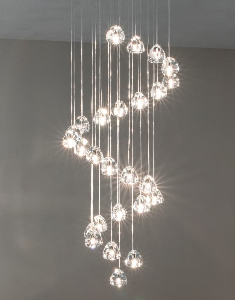 Terzani Mizu 26 round multi light pendant — фото 2