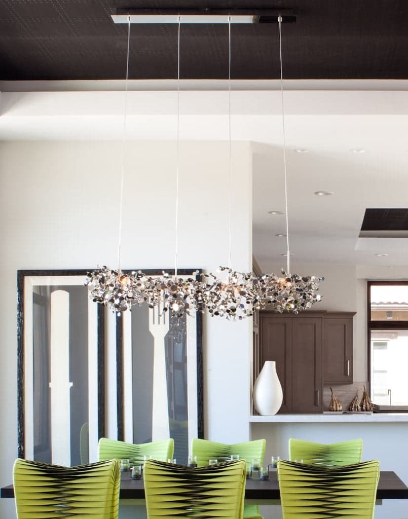 Terzani Argent 4 linear multi light pendant — фото 7