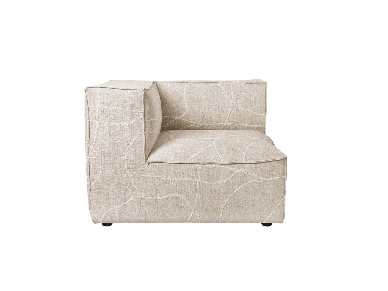 Ferm Living Catena Sofa Connect Corner L200 - Can Lis - Sand/Off-White