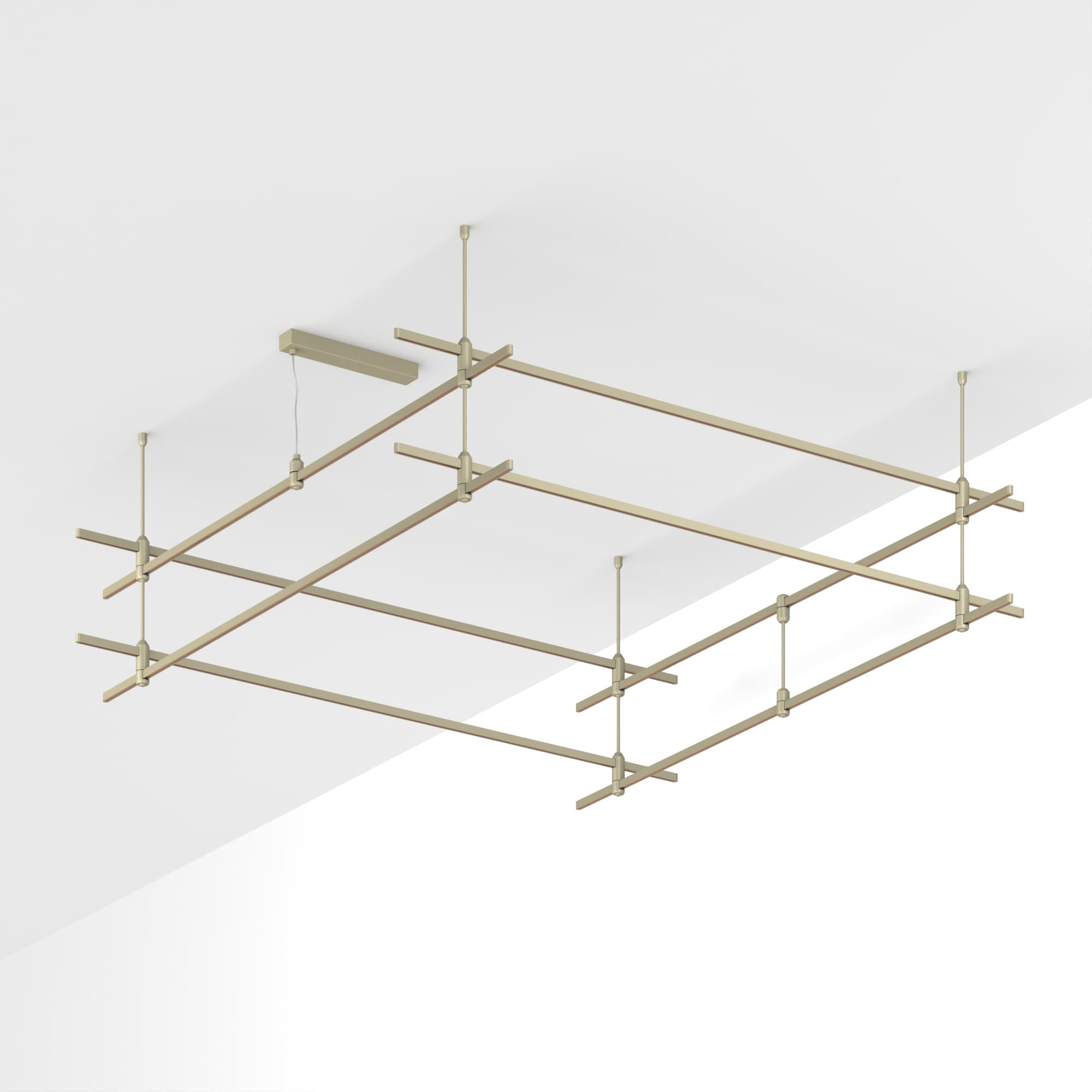 Основание ART-APRIORI-QUADRAT-2-ROD-400-2000x2000 (OG) (Arlight, IP20 Металл, 3 года) 054422