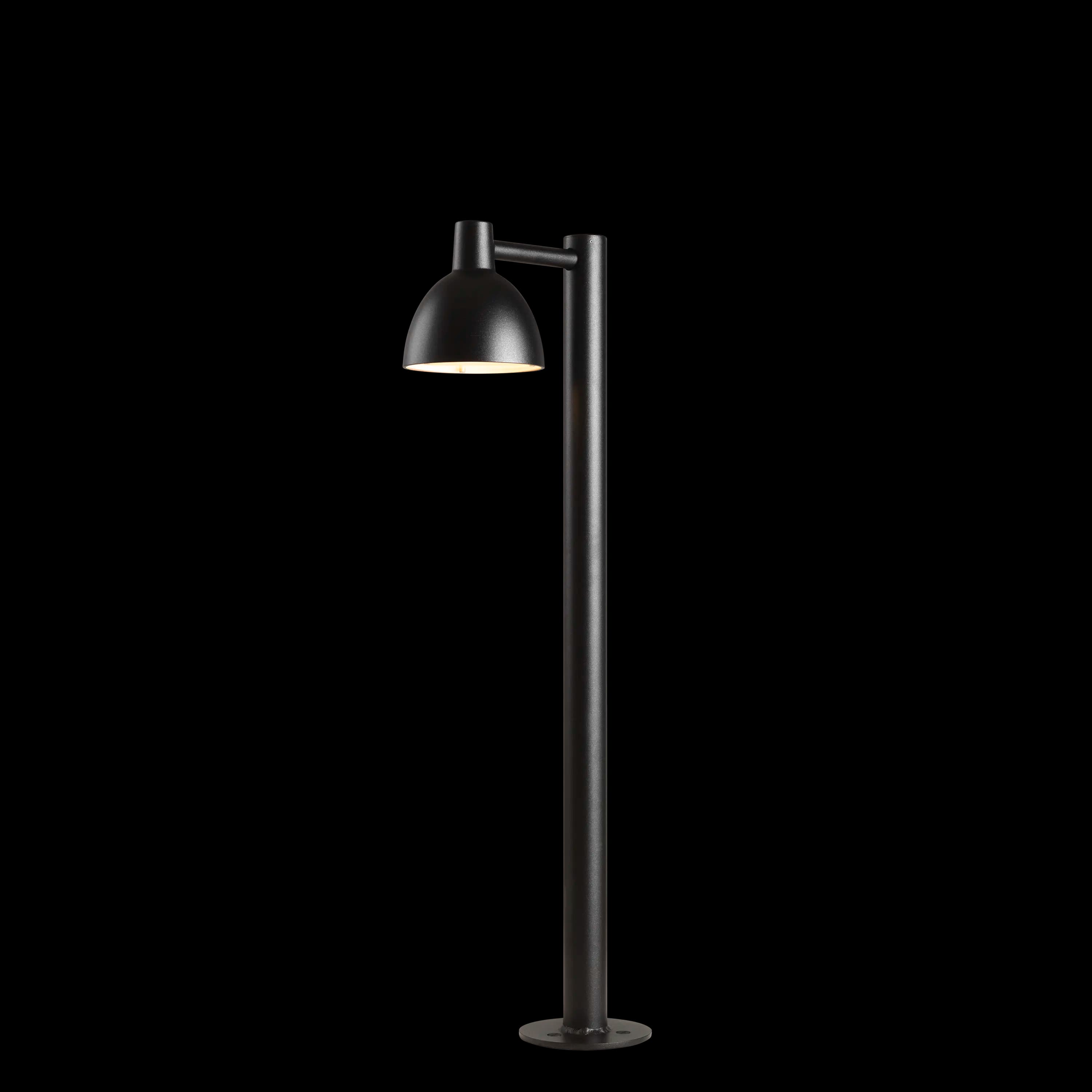 Louis Poulsen Toldbod 155 Bollard Black texture
