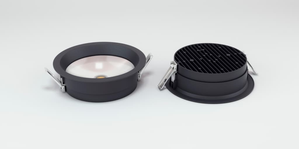 FALDI Корпус светодиодного светильника типа DownLight встраиваемый CID M — фото 4