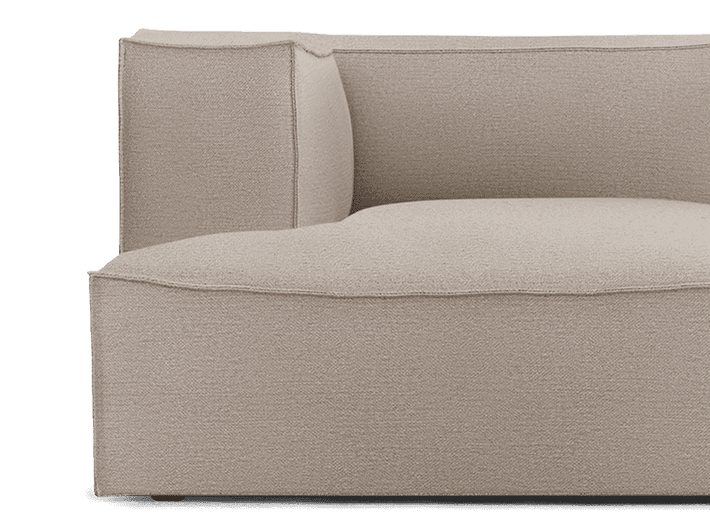 Ferm Living Catena Sofa Chaise Longue Left L600 - Cotton Linen - Natural — фото 3