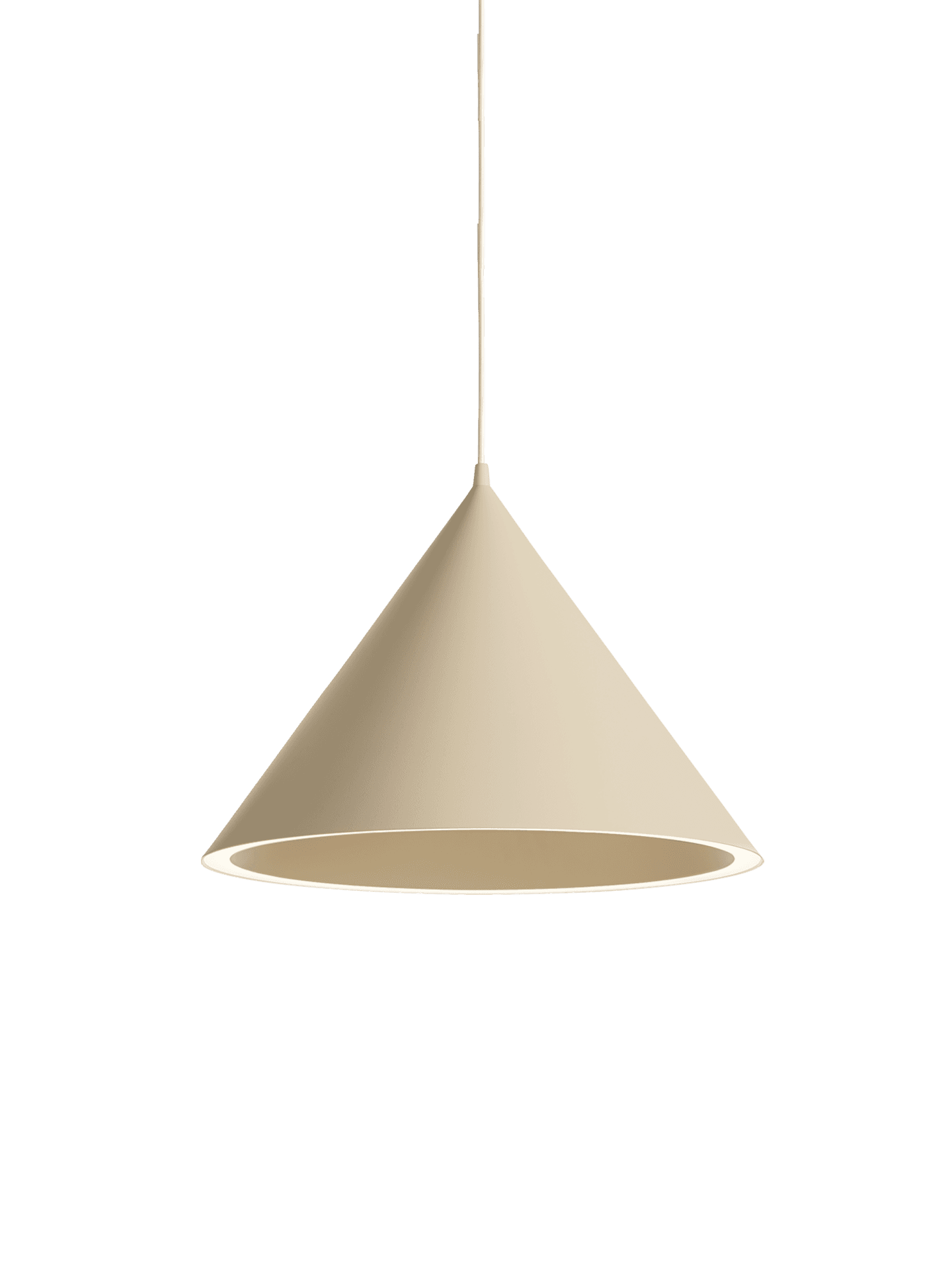 WOUD Annular pendant (Large) - Beige
