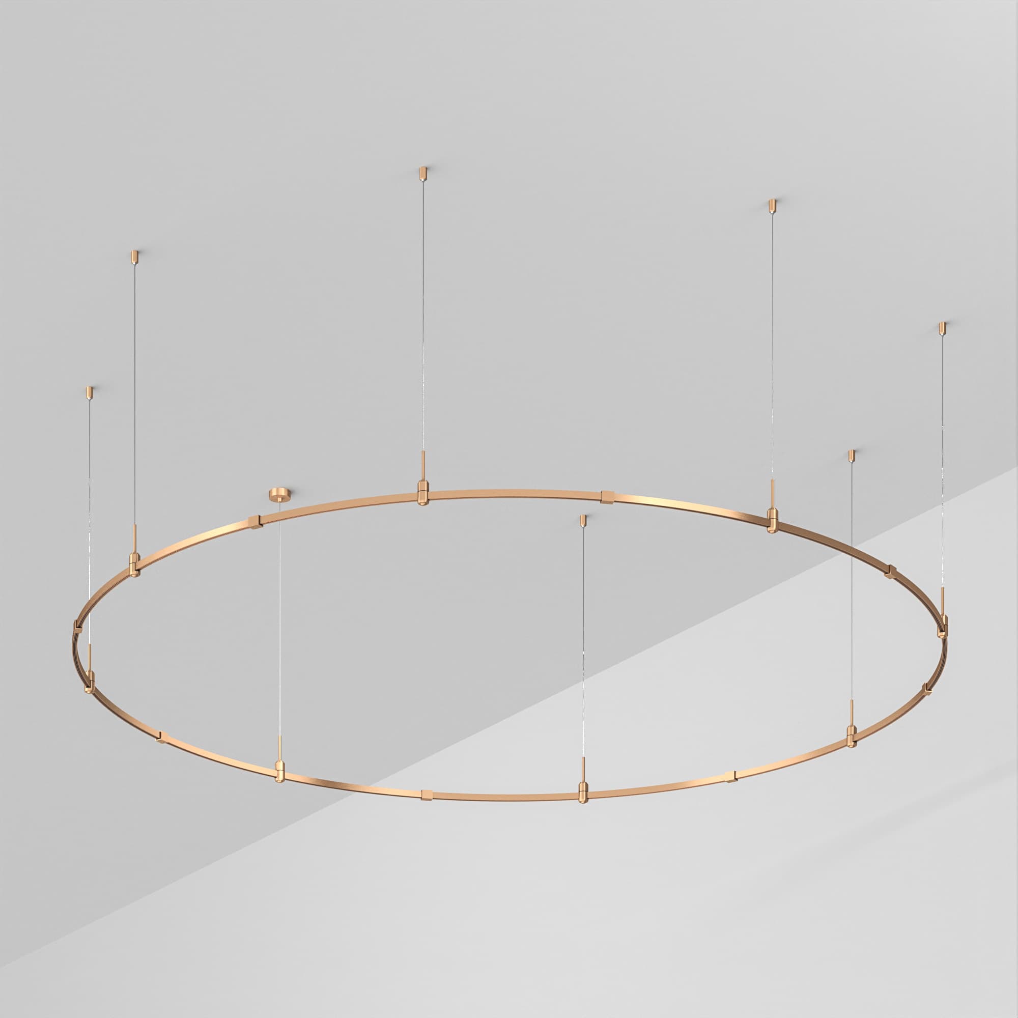 Основание ART-APRIORI-ROUND-HANG-R3000 (GD) (Arlight, IP20 Металл, 3 года) 048478