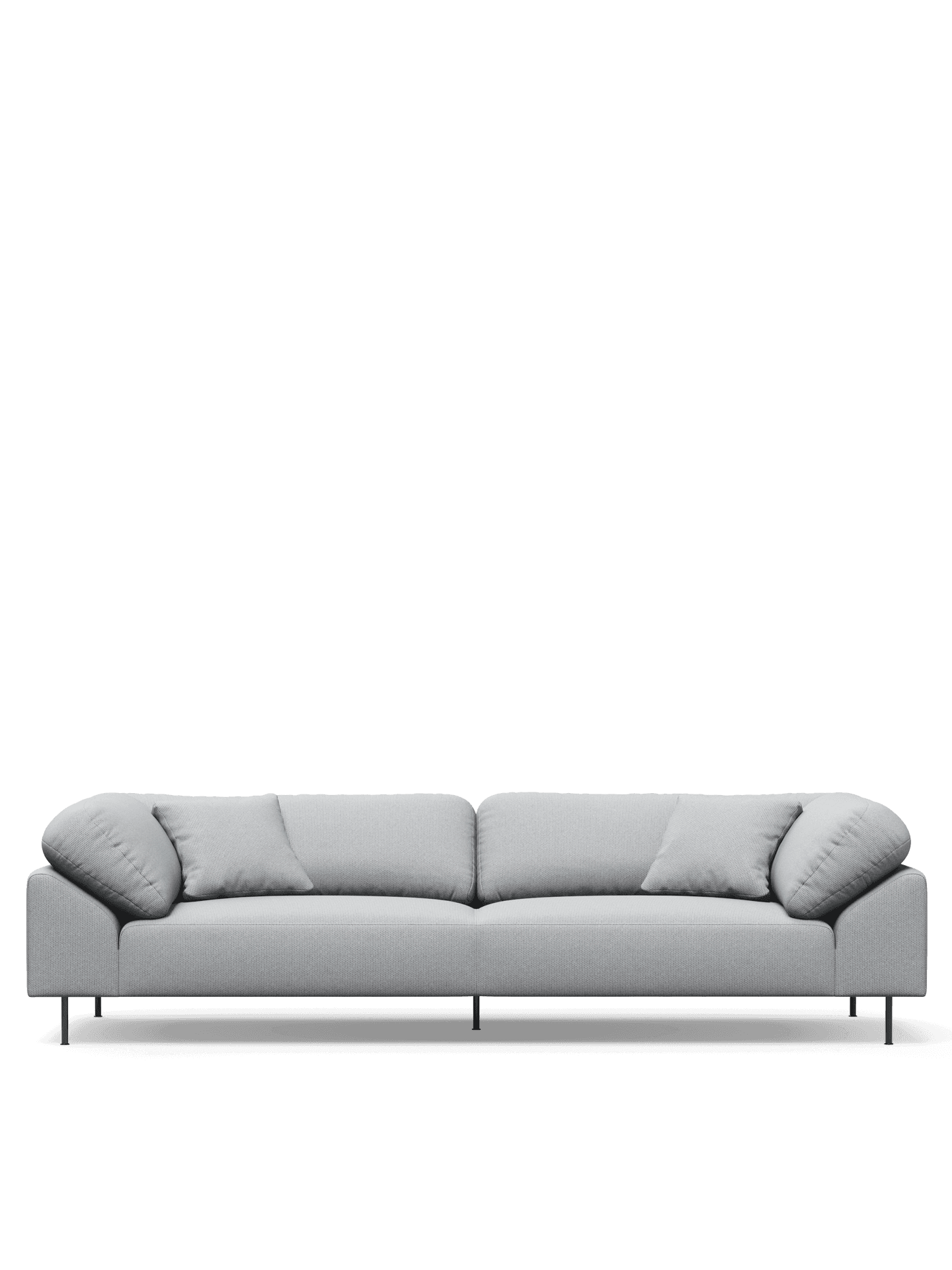 WOUD Collar 3-seater - Light grey — фото 2