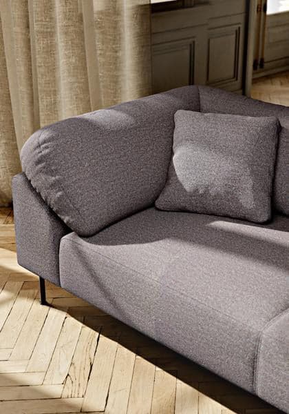 WOUD Collar 3-seater - Brown bouclé — фото 3