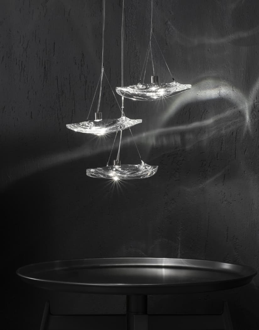 Terzani Manta 3 light pendant