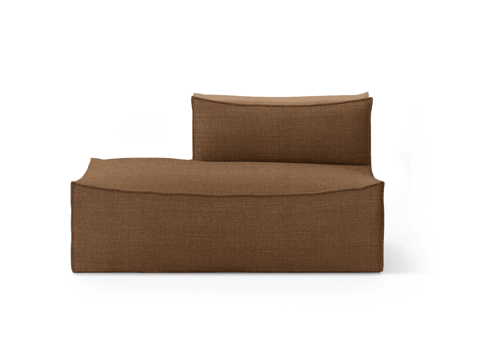 Ferm Living Catena Sofa Open End Left S300 - Hot Madison - Smoked Chocolate