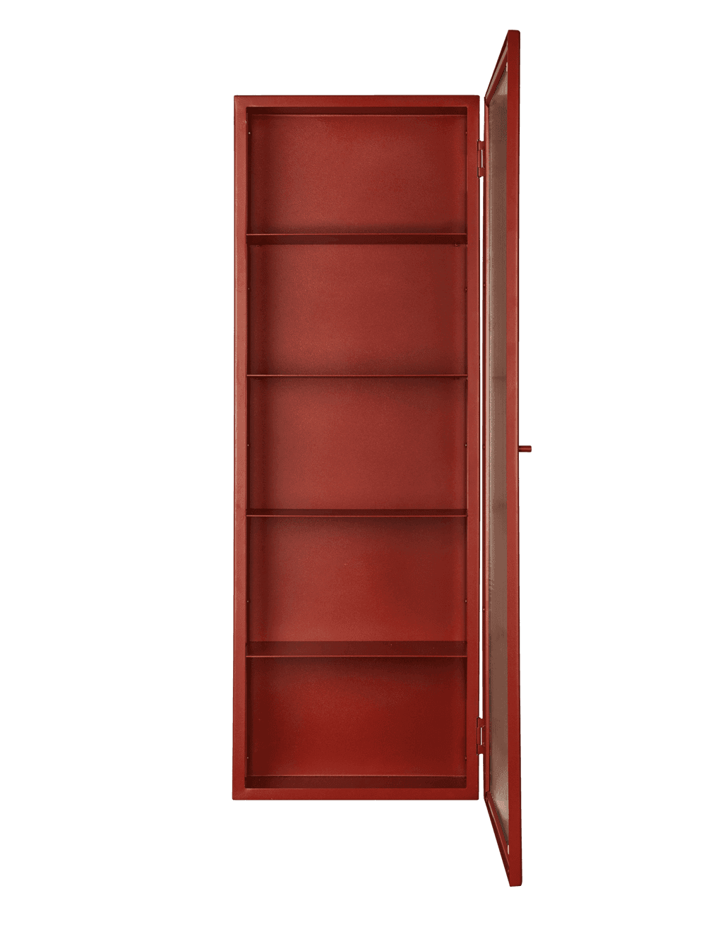 Ferm Living Haze Wall Cabinet - Tall - Oxide Red — фото 7