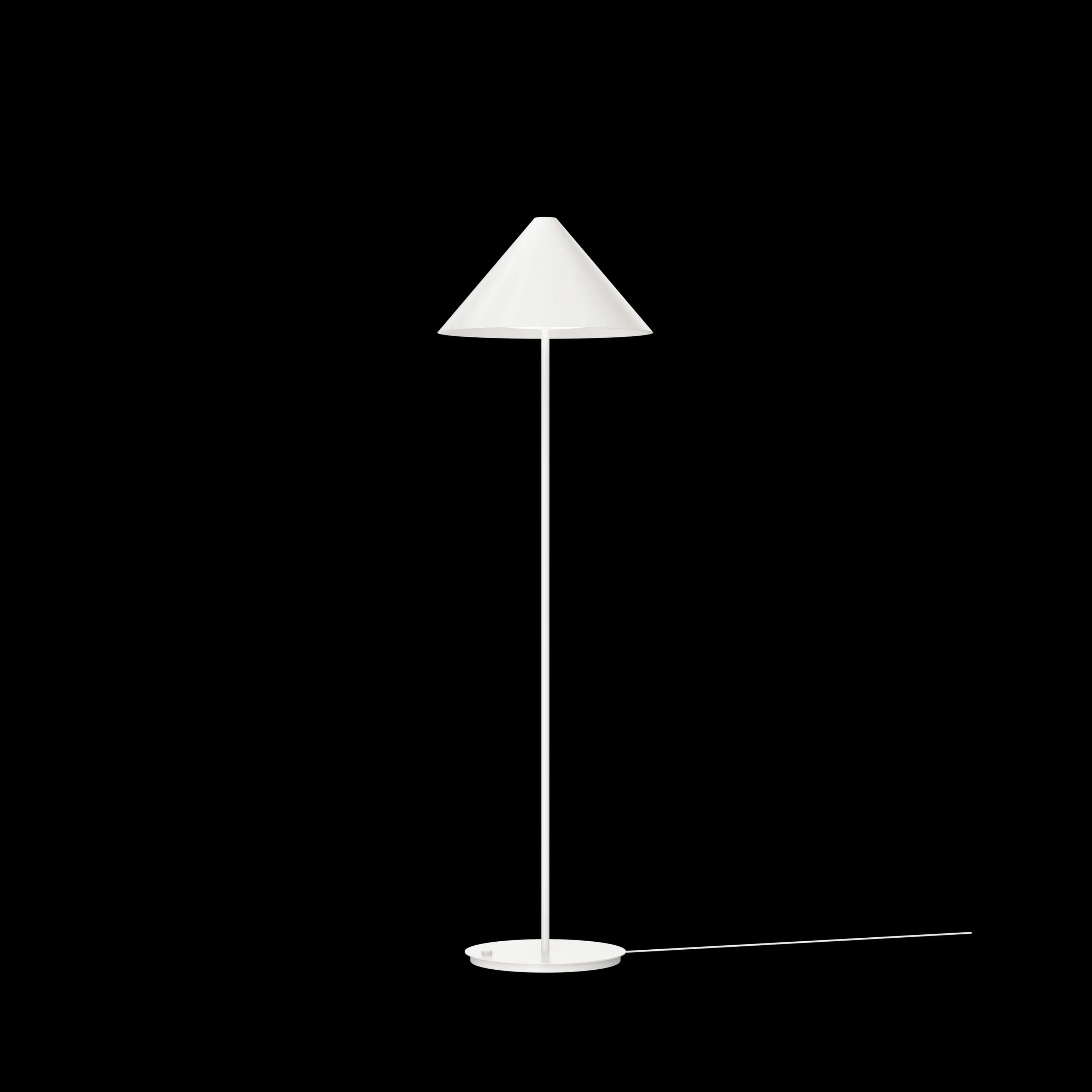 Louis Poulsen Keglen Floor Lamp White
