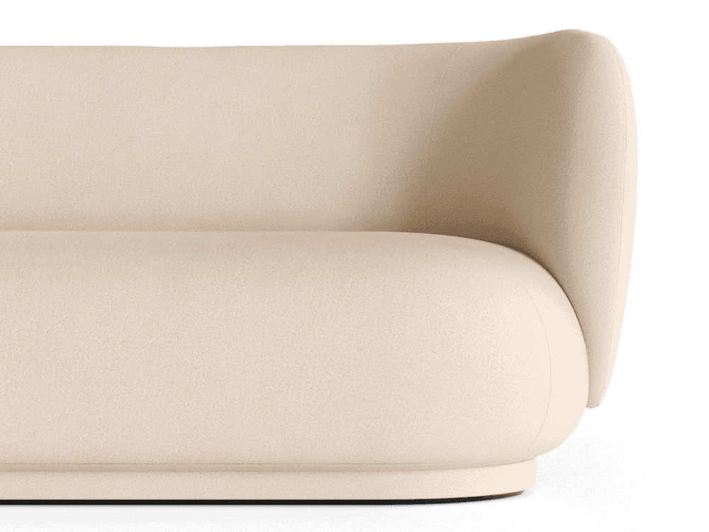 Ferm Living Rico Divan Right - Brushed - Off-white — фото 3