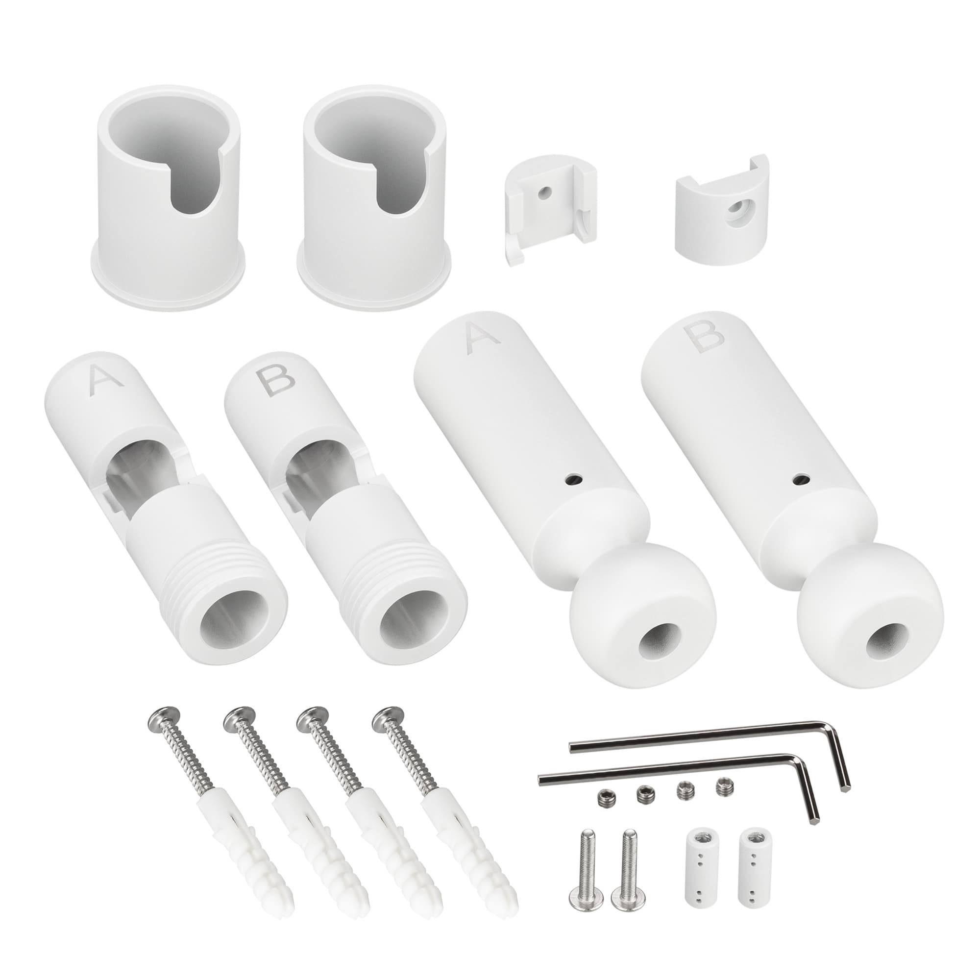 Крепление ARL-WAVE-1815-S-2-ENDCAP White (Arlight, Металл) 057584