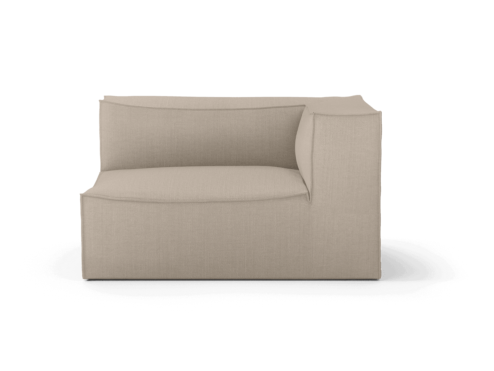 Ferm Living Catena Sofa Armrest Right L401 - Hot Madison - Sand