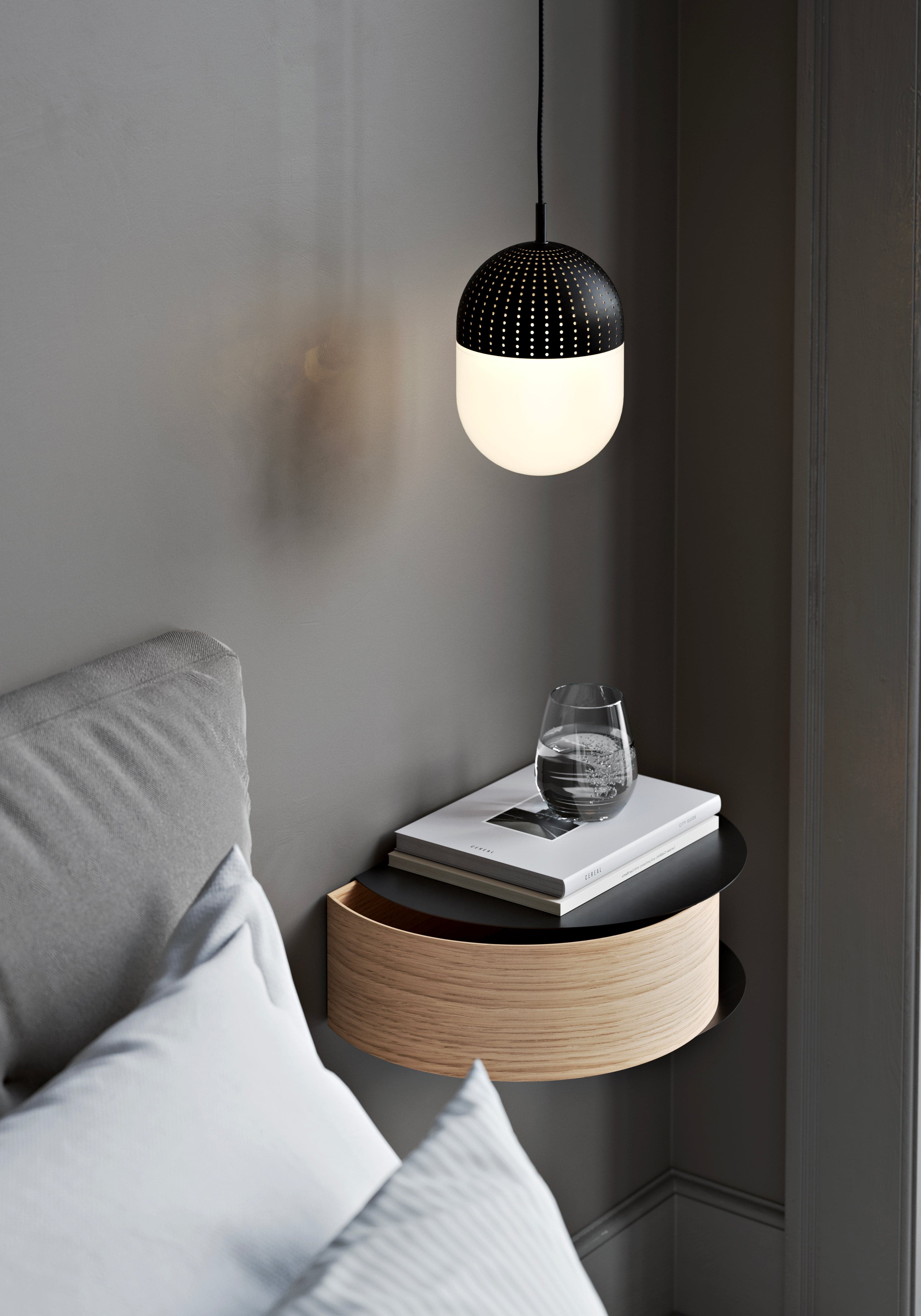 WOUD Dot pendant (Medium) - Black — фото 3