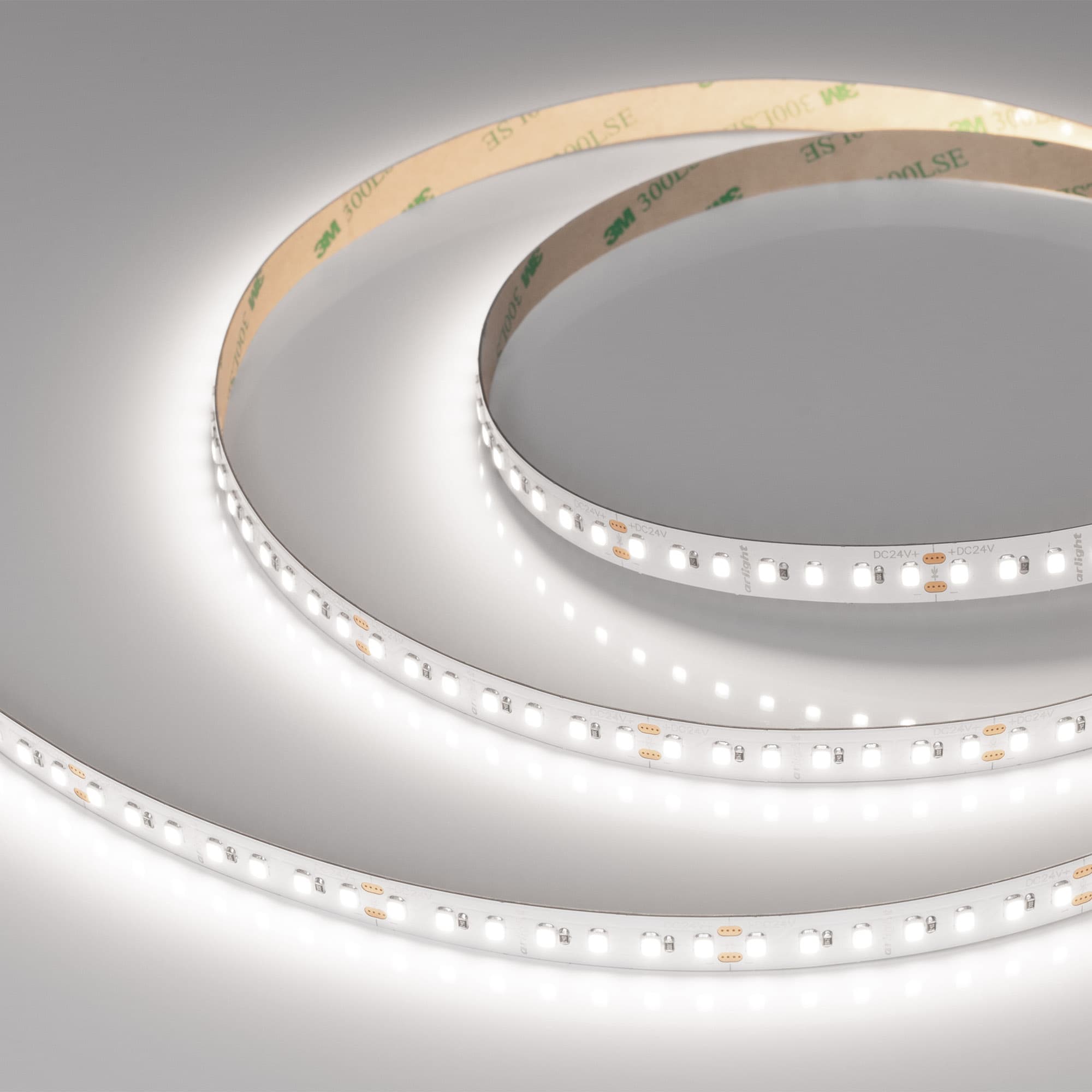 Светодиодная лента RT-A140-10mm 24V Day5000 SUN (20 W/m, IP20, 2835, 5m) (Arlight, -) 037878