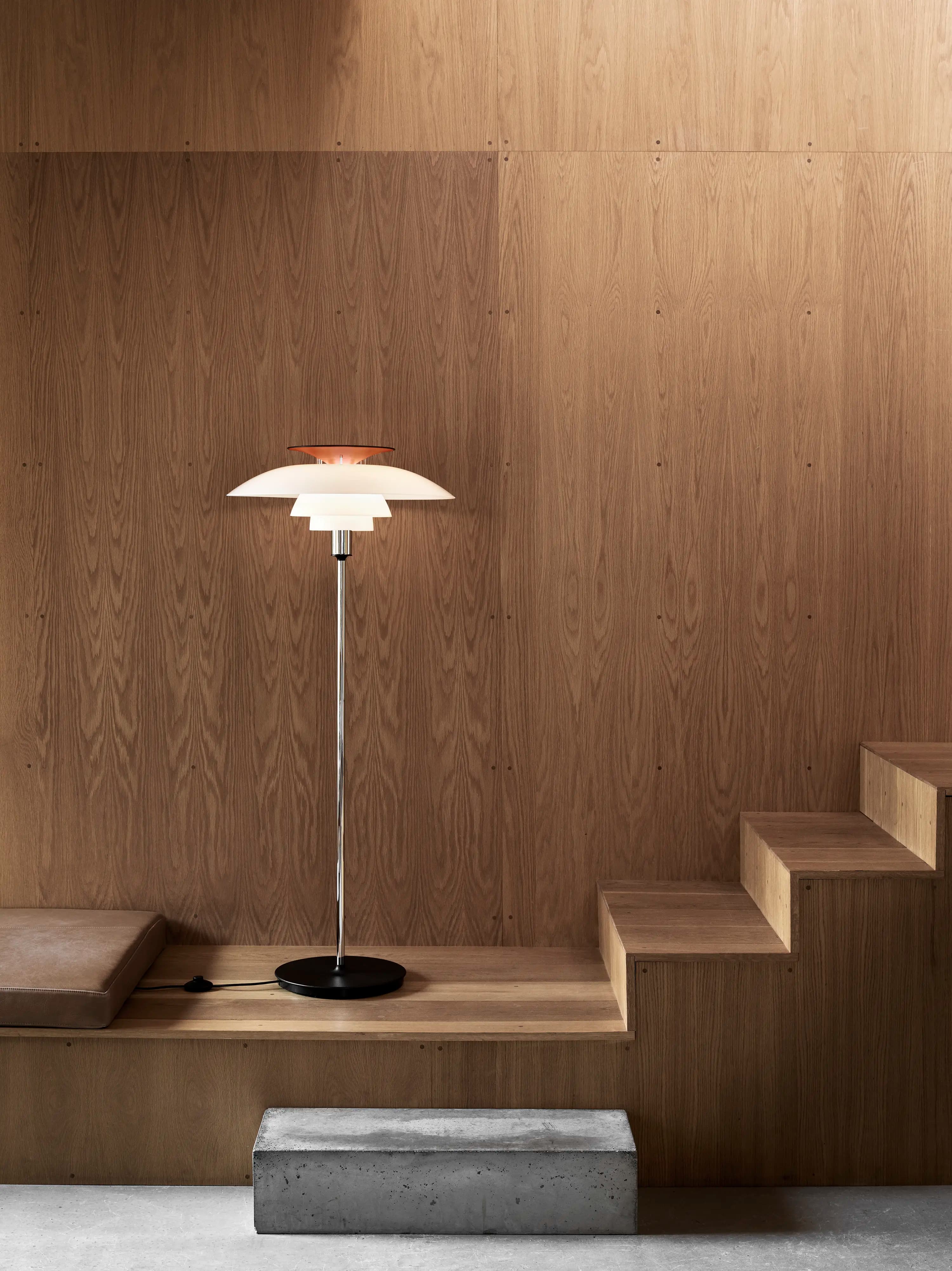Louis Poulsen PH 80 Floor Lamp Opal white/black — фото 8