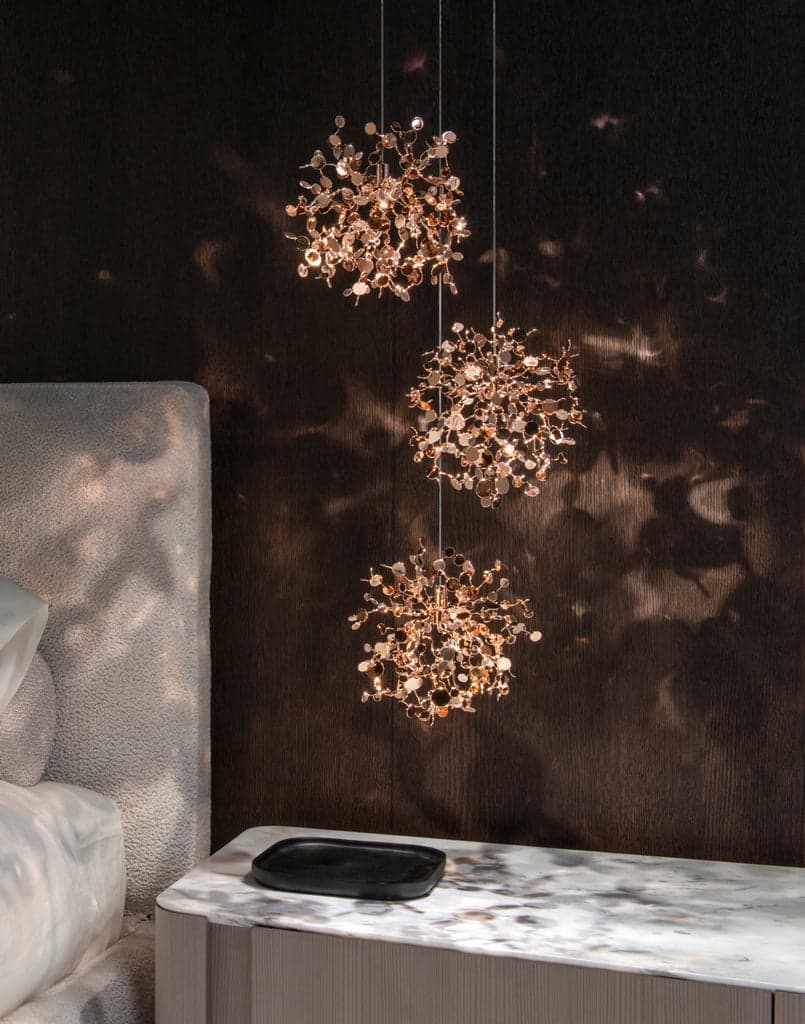 Terzani Argent, mon bijou 3 light pendant — фото 4