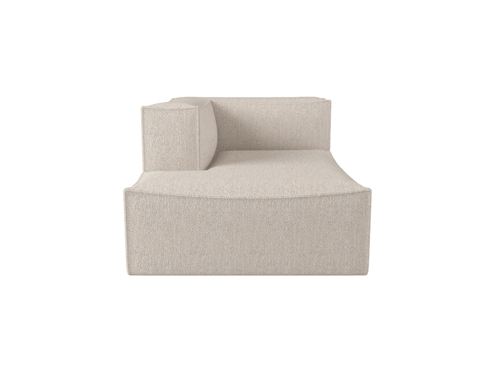 Ferm Living Catena Sofa Chaise Longue Left L600 - Soft Bouclé - Natural — фото 2