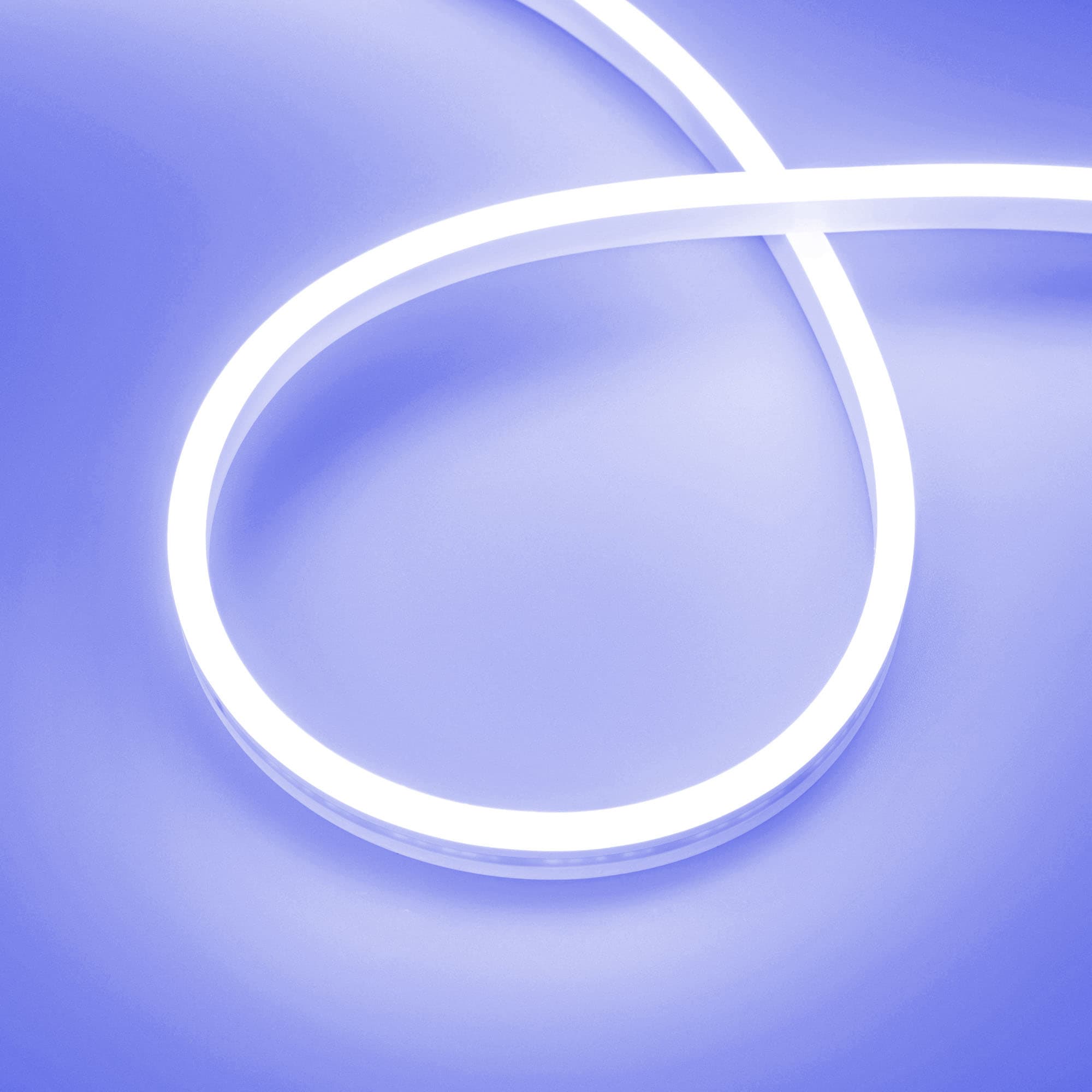 Светодиодная лента герметичная AURORA-PS-A120-12x6mm 24V Blue (10 W/m, IP65, 2835, 5m) (Arlight, Силикон) 036679