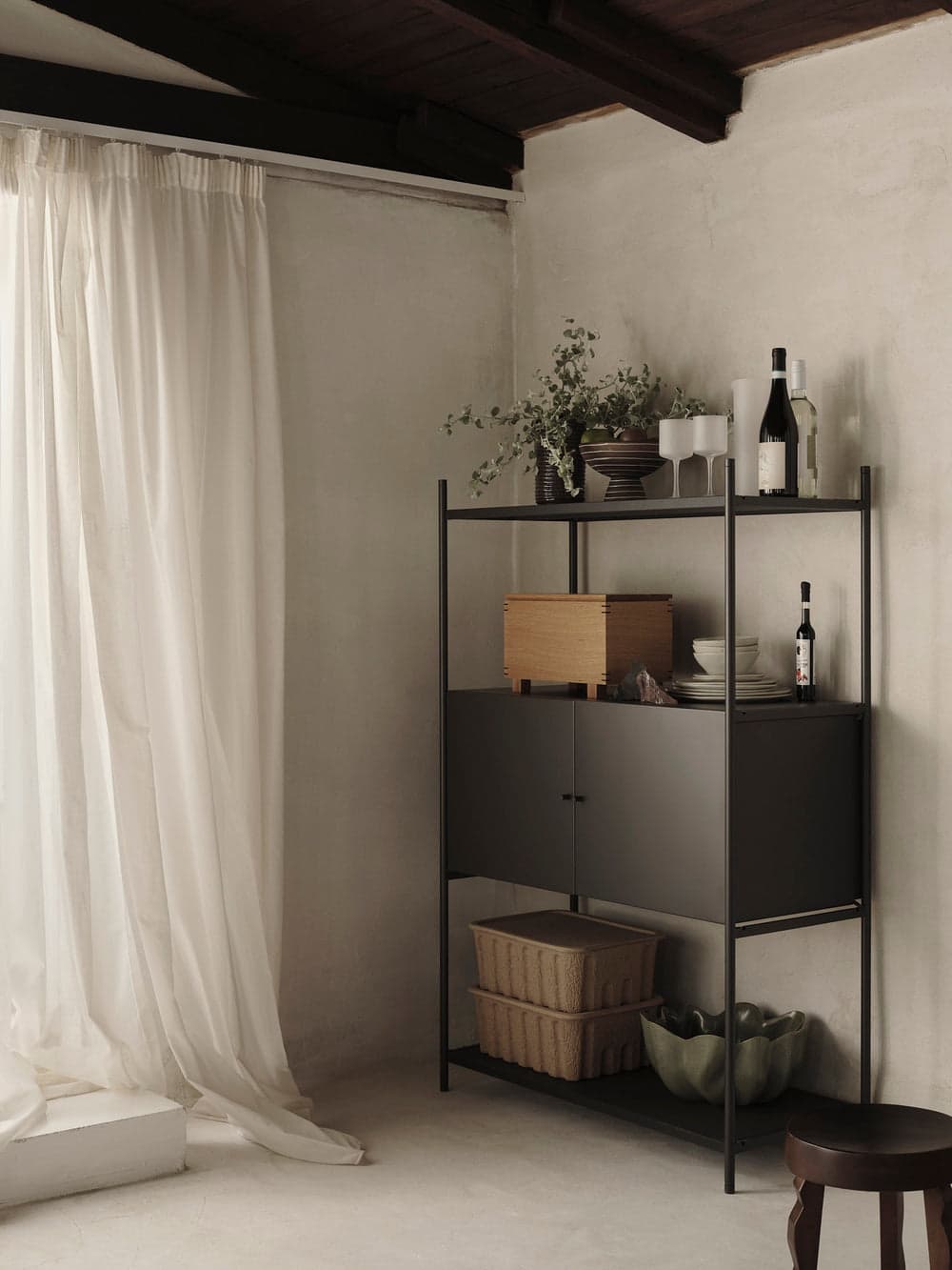 Ferm Living Punctual - Cabinet - Anthracite — фото 4