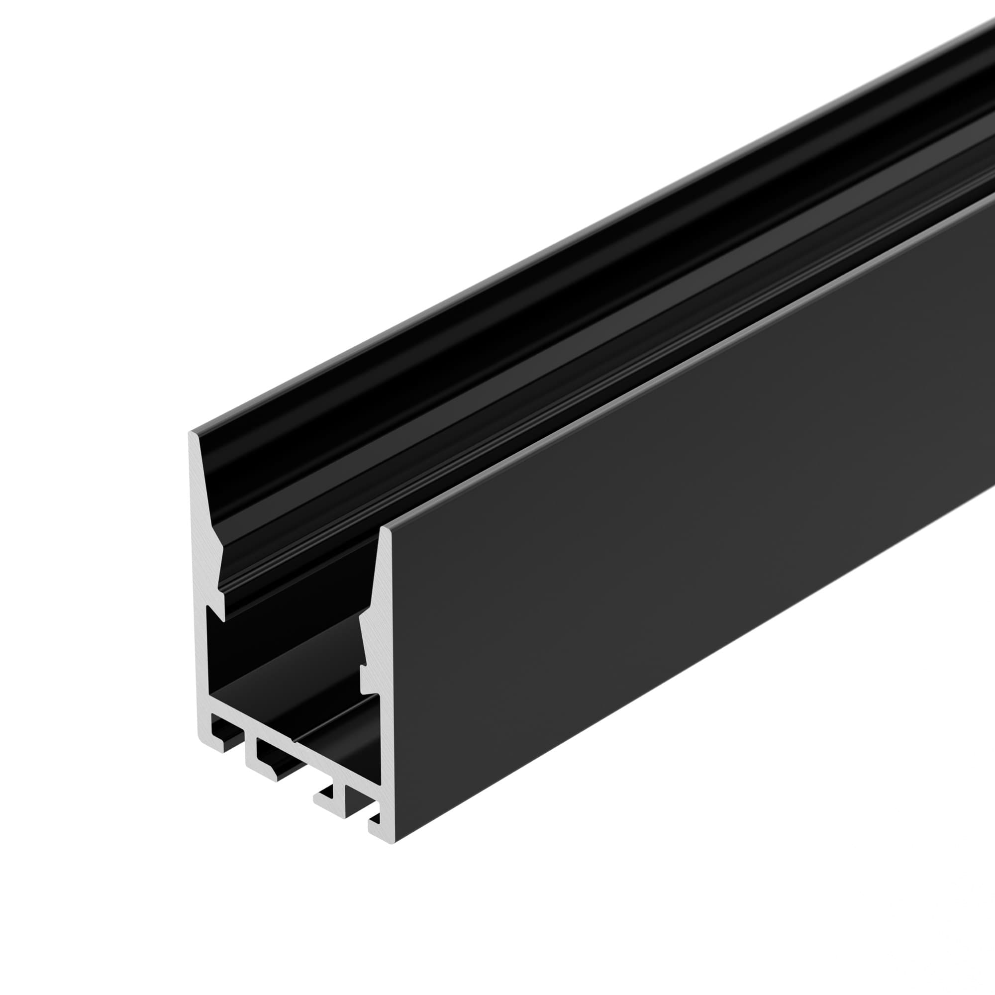 Профиль PDS-ZM-COMFY-2000 ANOD BLACK (Arlight, Алюминий) 032856 — фото 2