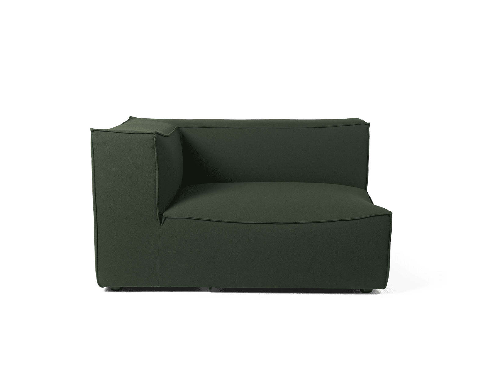 Ferm Living Catena Sofa Armrest Left L400 - Grain - Dark Green
