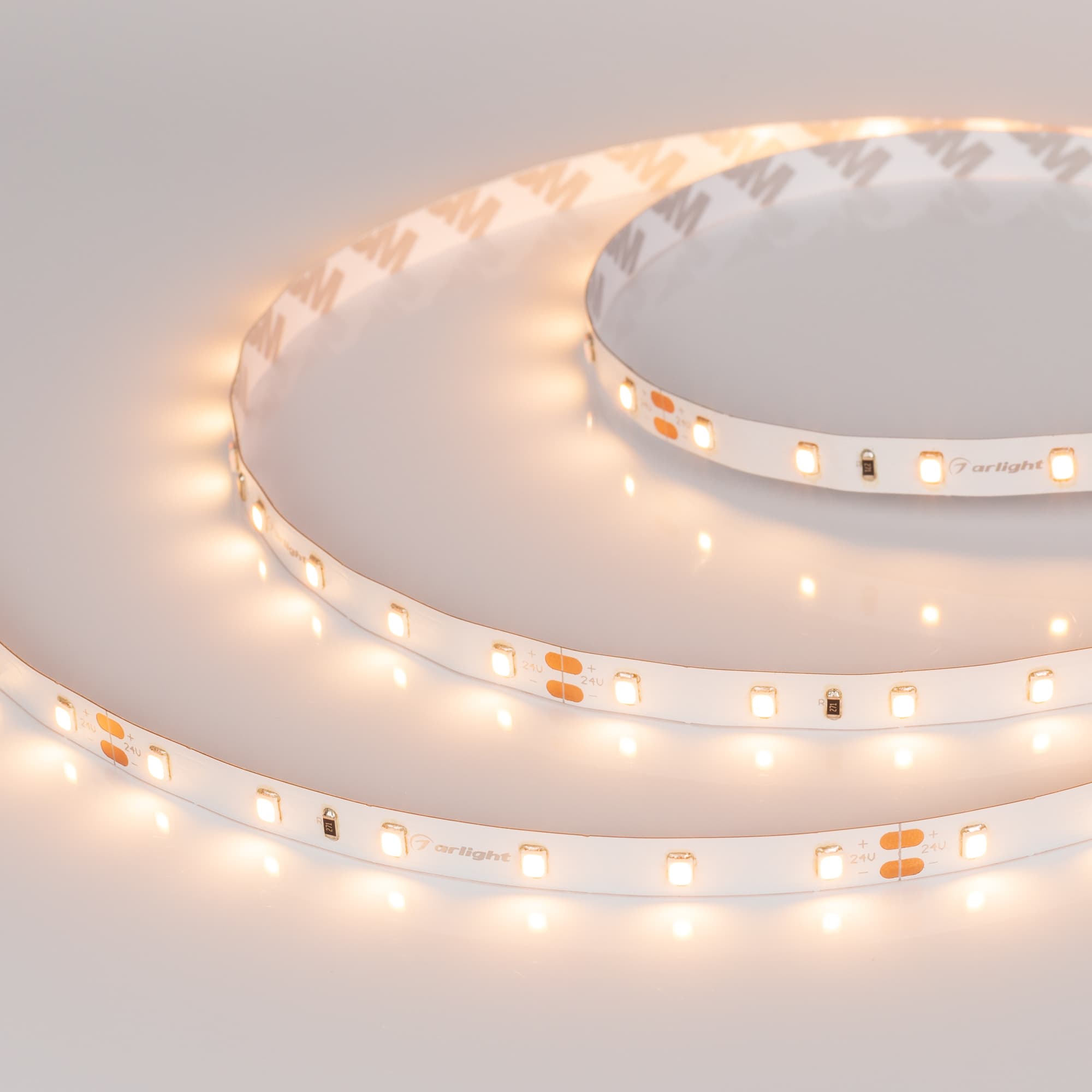 Светодиодная лента RT 2-5000 24V SUN Warm3000 (2835, 60 LED/m, LUX) (Arlight, 7.2 Вт/м, IP20) 024969(1) — фото 3