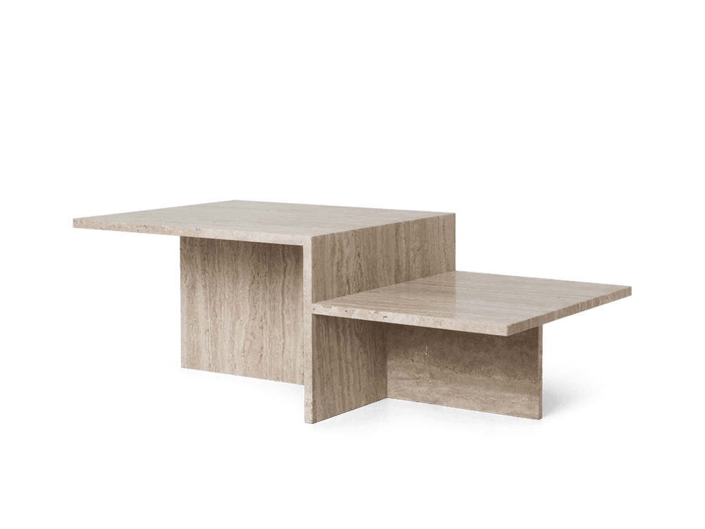 Ferm Living Distinct Coffee Table - Travertine — фото 2