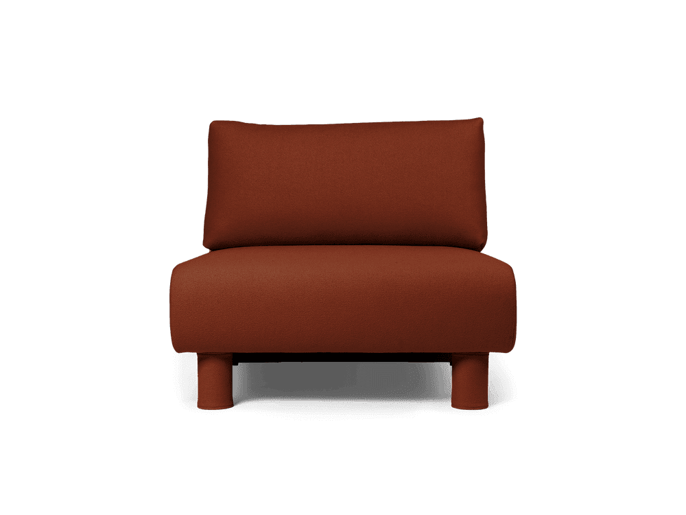 Ferm Living Dase Sofa Center - Tonus - Red Brown — фото 2