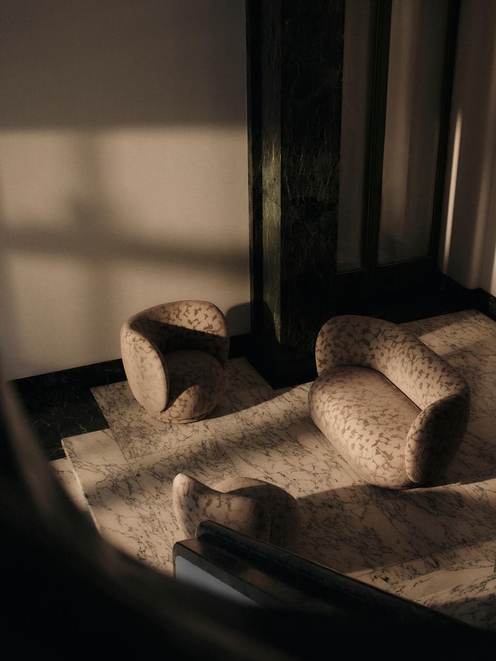Ferm Living Rico Lounge Chair - Cilla - Taupe — фото 4