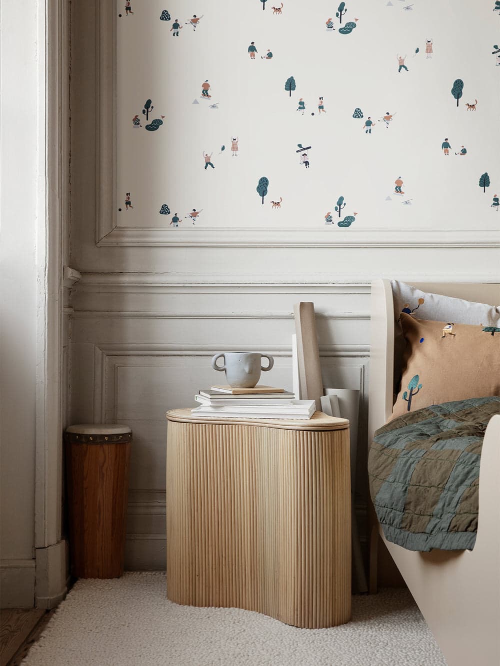 Ferm Living Isola Storage Table - Natural — фото 3