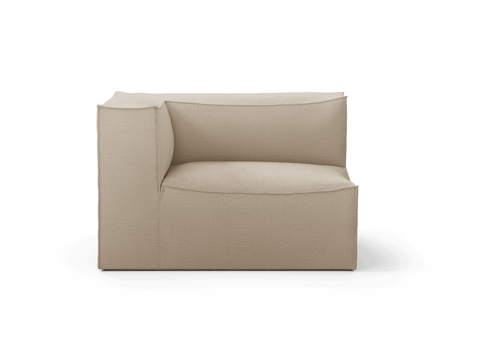 Ferm Living Catena Sofa Armrest Left S400 - Rich Linen - Natural