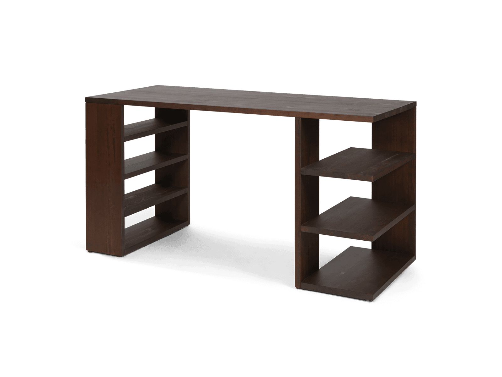 Ferm Living Edre Desk - Dark Stained Pine