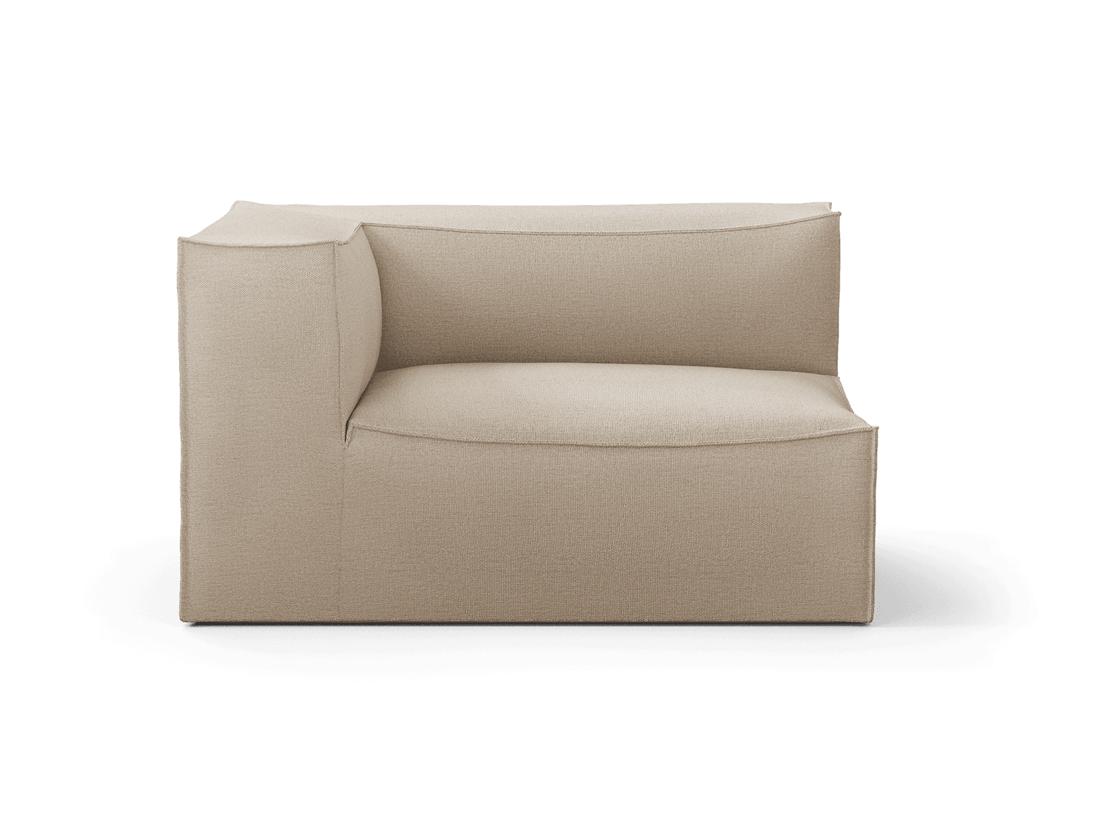 Ferm Living Catena Sofa Armrest Left L400 - Rich Linen - Natural