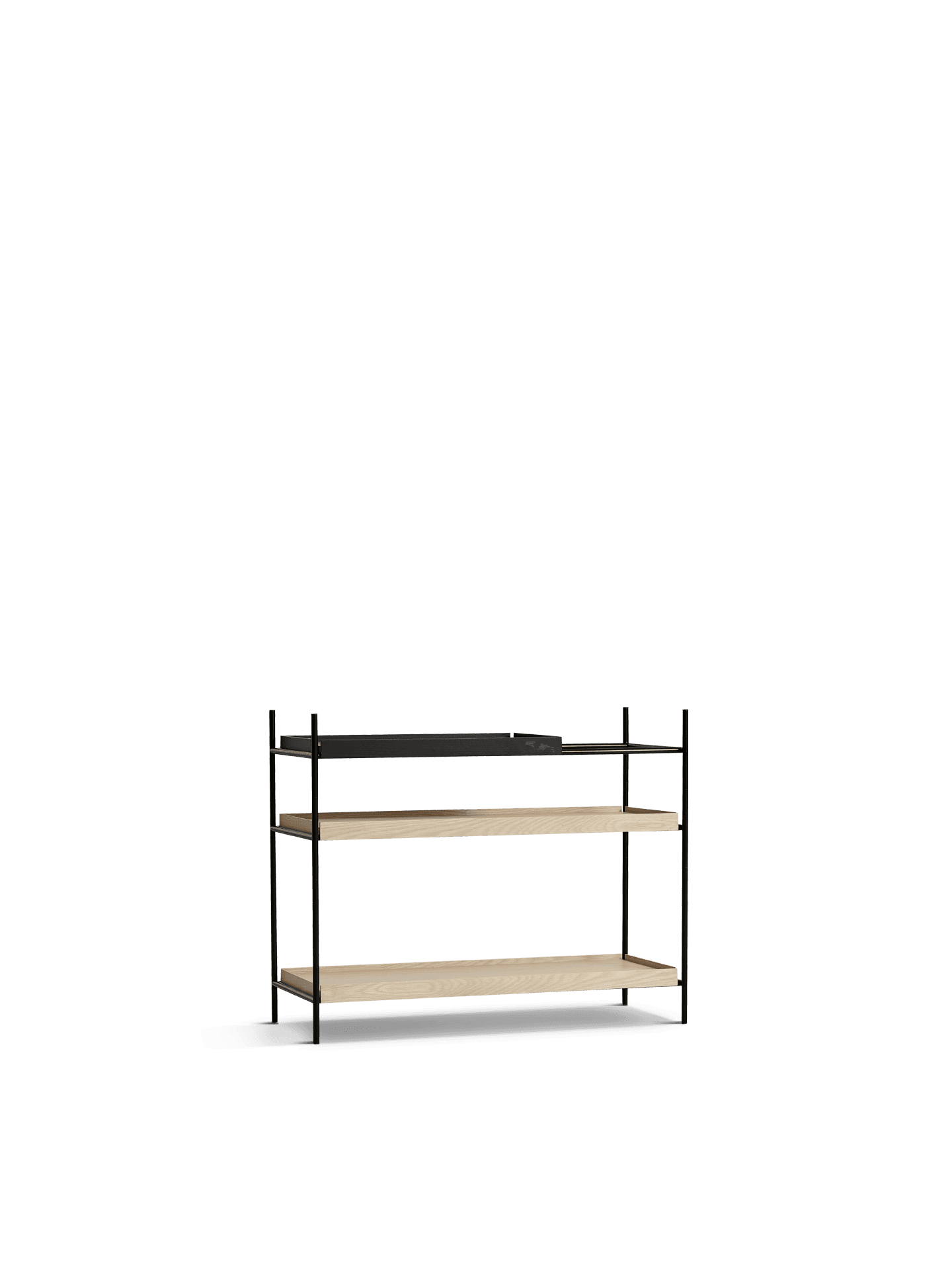 WOUD Tray Shelf (Low) - Oak - Style 3