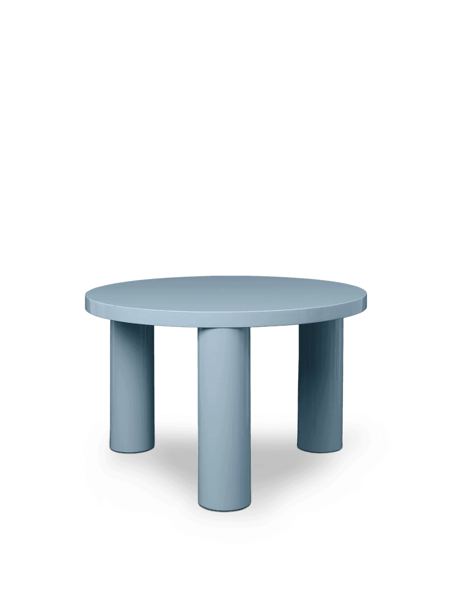 Ferm Living Post Coffee Table - Small - Ice Blue