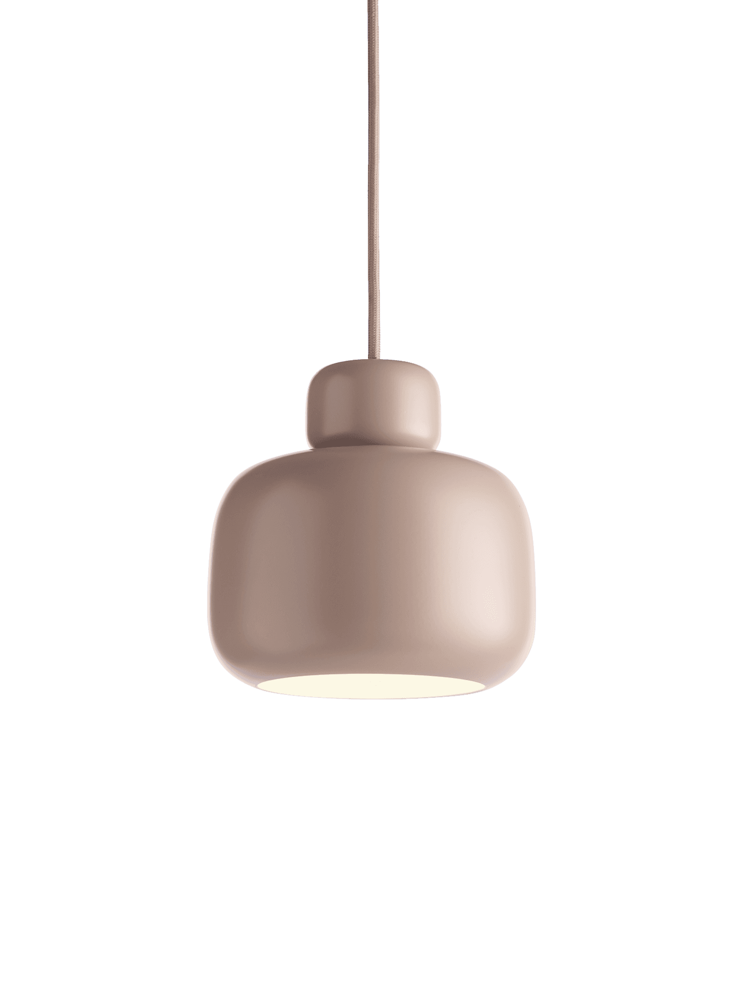 WOUD Stone pendant (Small) - Dusty rose